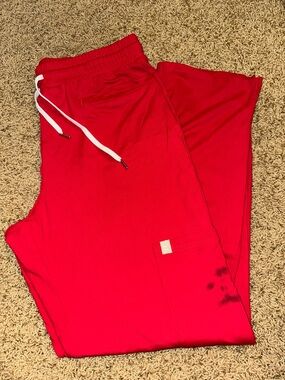 Scope Red scrub pants